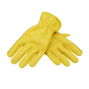 Guantes de conductor de desgaste de bicicleta de cuatro estaciones ecológicos de cuero genuino duradero de alta calidad para deportes precio al por mayor - Product Image 2
