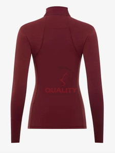 Logo personnalisé évacuation de l'humidité léger femmes équestre couche de base chemise séchage rapide respirant formation vêtements d'équitation - Product Image 6
