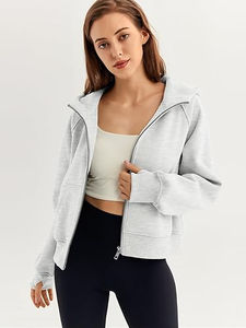 Sudadera con capucha y sudaderas de lana de alta calidad Sudadera con capucha de lana personalizada Diseño de mujer Sudadera con capucha y sudaderas de lana de gran tamaño para adultos a cuadros - Product Image 4