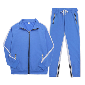 ชุดวอร์มผู้ชายพิมพ์ลายฤดูหนาวขายส่ง ผลิตตามสั่ง กางเกงวอร์มเนื้อหนา ผ้าฝ้ายผสมโพลีเอสเตอร์ - Product Image 6