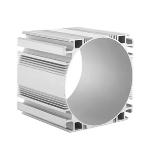 Perfiles de aluminio redondos industriales personalizados de la serie 6000 para cuerpos de motor con servicios de procesamiento de corte/soldadura de temple de - Product Image 2