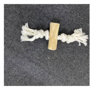 Vente en gros logo personnalisé jouet interactif pour animaux de compagnie café bois chien mâcher os forme jouets de formation pour animaux de compagnie hyperactifs - Product Image 3