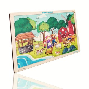 จิ๊กซอว์ไม้สำหรับครอบครัวเพื่อการศึกษา - Product Image 3