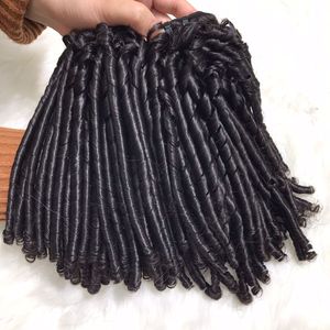 Meilleure qualité SDD Luxury Pixie Curly 100% Extensions de cheveux humains naturels de style vague d'eau vierge pour les femmes noires du Vietnam - Product Image 2