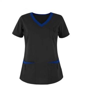 Joggers slim pour infirmières en tissu tissé, uniformes d'infirmières personnalisables, vêtements de sécurité élégants - Product Image 4