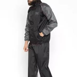 Chándales cortavientos ligeros de diseño personalizado Chándales cortavientos de color sólido - Product Image 2