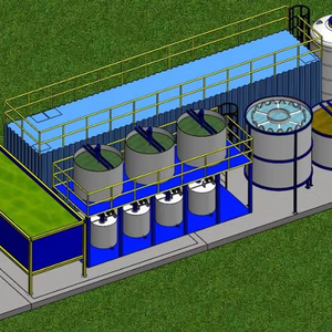 Planta de Tratamiento de Aguas Residuales Industriales para la Eliminación de Amoníaco y DQO - Product Image 1
