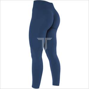 Modern Era 2024, pantalones de compresión de cintura alta para entrenamiento de Yoga para mujer, mallas informales transpirables de punto puro con Control de barriga - Product Image 6