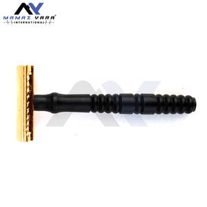 Maquinillas de Afeitar de Doble Filo Negras y Doradas, Mejor Calidad, Precio al por Mayor, Proveedor a Granel, Maquinillas de Afeitar con Marca OEM - Product Image 2