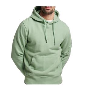 ผู้ผลิตเสื้อฮู้ดดี้ทรงบ็อกซี่ผ้าฟลีซหนานุ่ม 100% ผ้าฝ้าย แบบสั่งทำพิเศษ คุณภาพสูง ทรงโอเวอร์ไซส์ เสื้อฮู้ดดี้ครอปเปล่าสำหรับผู้ชาย - Product Image 1