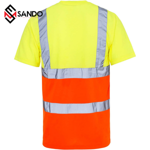 Chaleco DE SEGURIDAD reflectante de alta visibilidad personalizado unisex, material de algodón y poliéster, malla a prueba de agua, logotipo personalizado para hombres y mujeres - Product Image 6