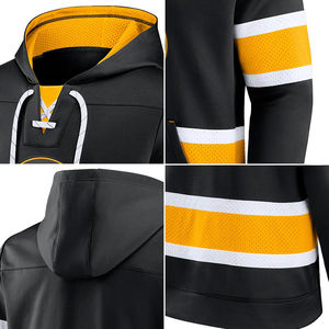 Vente chaude Hockey Sur Glace Sweats À Capuche Personnalisés Sportswear Hockey Hoodies Avec Lacets Maillot De Hockey Sur Glace pour Adultes - Product Image 4