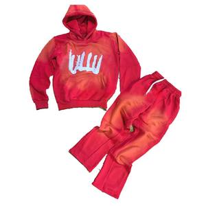 OEM bas prix nouvelle mode hommes survêtement évasé super qualité Logo personnalisé/couleurs top tendance survêtements évasés avec léger - Product Image 2