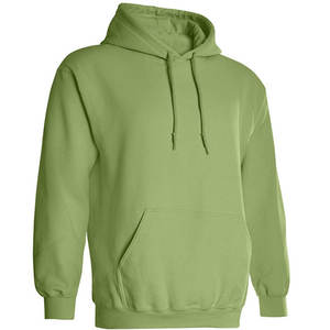 2024 haute qualité en gros pull personnalisé sweats à capuche en polaire 100% coton surdimensionné plaine hommes basiques sweats à capuche - Product Image 6