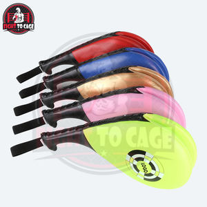 Nouvelles protections de frappe pour le kick-boxing, boucliers thaïlandais, cibles de main pour l'entraînement de boxe, en PVC/PU durable et respectueux de l'environnement - Product Image 4