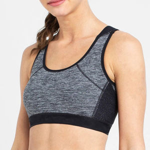 Soutien-gorge de sport pour femme, vente en gros, service OEM, logo frontal réglable, maintien élevé, léger, de haute qualité, vêtements de sport pour la salle de sport - Product Image 3