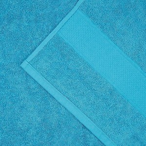 Toallas de baño de algodón 100% de lujo, alfombrillas para bañera, comodidad de Hotel de cinco estrellas, Color sólido, tamaño grande, técnica tejida GSM 500, logotipo personalizado - Product Image 3