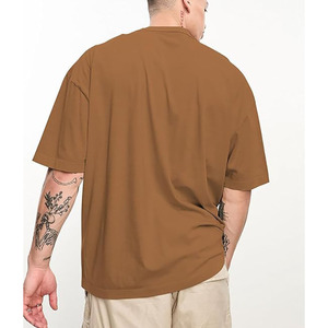 T-shirts surdimensionnés pour hommes, coupe décontractée, 100% coton, écologiques, impression numérique personnalisée, prix bas - Product Image 2