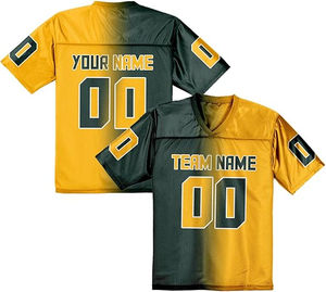 เสื้อเจอร์ซีย์ฟุตบอลผ้าตาข่ายสำหรับเด็กเสื้อเจอร์ซีย์สำหรับฝึกซ้อมกีฬาเสื้ออเมริกันฟุตบอลว่างเปล่าสำหรับเด็กเยาวชน - Product Image 6