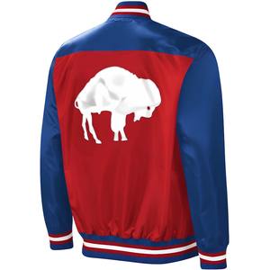 Luxury Satin Embroidered Bomber Jacket Custom Design Glossy Finish Bulk Order Available - Product Image 2