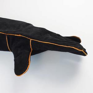 Guantes de trabajo para soldador, protección de seguridad profesional, Guante de cuero, aislamiento térmico resistente al desgaste - Product Image 5