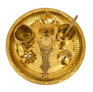 ซัพพลายเออร์ขายส่งขนาดสั่งทำเงาขัดเสร็จ Puja Arti Diwali ตกแต่งและให้เป็นของขวัญ - Product Image 4