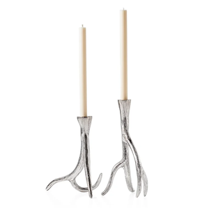 Portavelas cónico de aluminio con asta estándar, regalo de Navidad, velas, soportes de luz de té, fiesta de boda, decoración del hogar, adorno de Navidad - Product Image 1