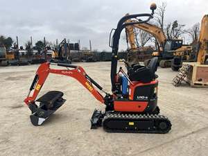 Nouvelle micro-excavatrice sur chenilles Kubota U10-5 pour espaces restreints, mini-excavatrice de 1 tonne la plus vendue avec moteur Kubota, à vendre à prix réduit. - Product Image 2