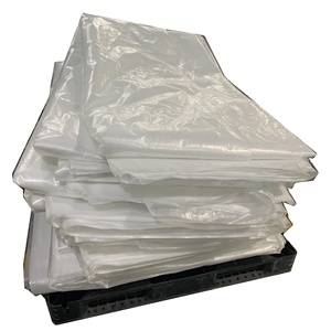 Couverture de cargaison extérieure laminée HDPE écologique 100% étanche à double face anti-UV de haute qualité - Product Image 4