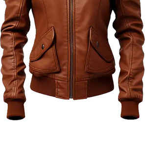 Venta al por mayor mejor diseño hombres y mujeres chaquetas de bombardero ligeras Color sólido largo transpirable para la temporada de invierno servicio OEM - Product Image 2