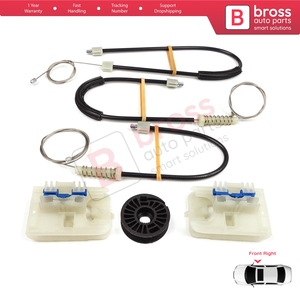 BWR5517 Power Window Regulator Repair Kit Front Right <b>Door</b> for Passat B8 3G CB Magotan B8L 3G0837462 - Product Image 3