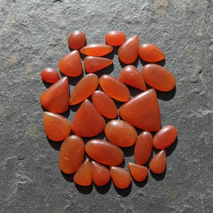 หินอัญมณีคาร์เนเลี่ยนธรรมชาติหินอัญมณีอัญมณีอัญมณีบริสุทธิ์ทรงหลวมเรียบอัญมณีอัญมณีออนไลน์ - Product Image 4