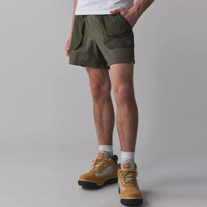 Pantalones Cortos Deportivos Unisex de Nailon de Secado Rápido, Tendencia Nueva, Cintura Media, Transpirables, con Bolsillos, Holgados, para Yoga y Fitness, para Hombre - Product Image 3