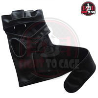 Nouveaux Gants de Sparring UFC 2026 Demi-doigts avec Logo Personnalisé et Bandeau de Poignet à Trois Couches pour l'Entraînement – Approvisionnement Direct Usine
