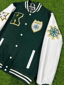 Personnalisable Plus Size Varsity Jacket Letterman Winter Sportswear Set Breathable Printed Technique Summer Season - Product Image 1