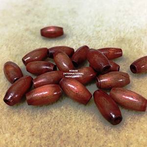 Perles en bois de 10 mm, forme personnalisée et perles en bois colorées, façonnées et dimensionnées à la main, produit artisanal indien - Product Image 6