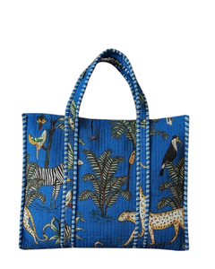 Sac fourre-tout ATITHI ART imperméable, écologique, en coton matelassé, léger, rembourré, couleur unie, fermeture éclair, bandoulière - Product Image 4