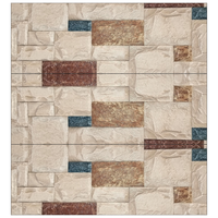Carreaux muraux en céramique intérieurs résistants à l'acide et à l'usure de style européen Conceptions Taille 200X600MM Carreaux d'élévation numérique