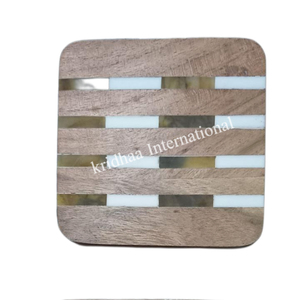 Posavasos artesanal de piedra hecha a mano al mejor precio, diseño de café de té de perla religiosa única, venta al por mayor de alta calidad - Product Image 2