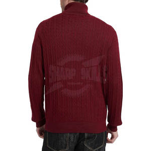 Pulls pour hommes en laine de coton dernier style chandails pour hommes 2024 nouveauté chandails pour hommes - Product Image 2