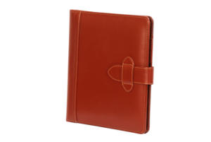 Funda de cuero genuino para diario, tamaño A5, logotipo personalizado - Product Image 3