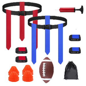 Drapeaux promotionnels d'équipes de football, drapeaux et ceintures de football personnalisables en couleur pour adultes et jeunes, équipement d'entraînement - Product Image 1