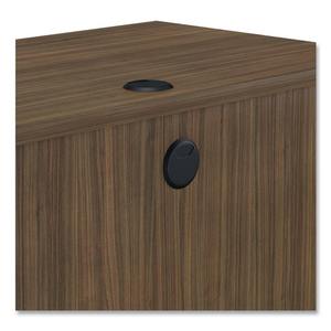 Escritorio móvil moderno de la serie Alera Valencia, color nogal, 41,38 pulgadas. X 23.63 Pulgadas X 30 Pulgadas Escritorio de Trabajo Moderno de Madera de Nogal - Product Image 4