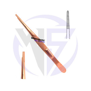 Pinzas Manuales de Acero Inoxidable Wenquar con Recubrimiento de Titanio, Herramienta Dentada con Certificación CE para Uso Dental y Quirúrgico - Product Image 4