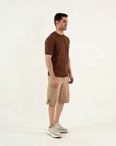 Personalizar Venta caliente de talla grande de los hombres de moda para camisetas mangas bordadas de punto sólido transpirable al por mayor - Product Image 4