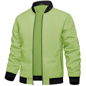 Veste en satin personnalisée de haute qualité, imprimée sur toute la surface, veste College Letterman brodée avec logo personnalisé pour hommes - Product Image 1