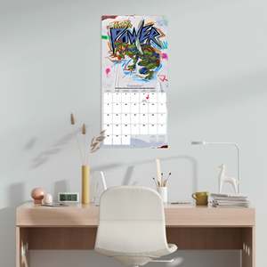 For Teenage Mutant Ninja Turtles 2025 Table <b>Calendar</b> Paper Printing for Office Promotion Photo Frame - Product Image 4