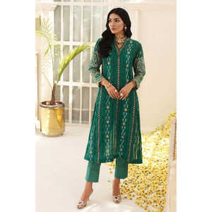 Camisa de Gasa de Algodón y Pantalón de Seda Viscosa WGK-ZJS-DE-1386 para Primavera/Verano - Product Image 1