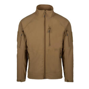 Veste Softshell Homme Personnalisée en Polyester avec Fermeture Éclair, Coupe-Vent, Imperméable, Col Montant, Manteau Chaud en Polaire pour l'Hiver, Vêtements de Sport pour Hommes - Product Image 3