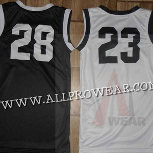 Ensemble de maillots de basket-ball personnalisés pour hommes, uniforme de sport respirant de haute qualité avec option de taille supérieure utilisant la technologie de sublimation - Product Image 2